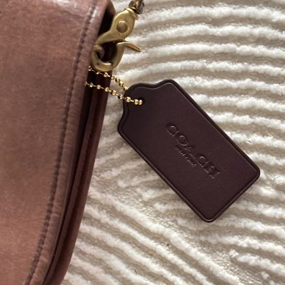 Coach Dark Brown Leather Key Holder - Picture 4 of 6